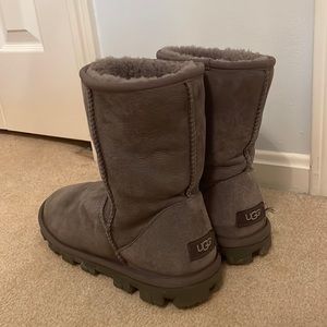 UGG Classic Shearling Lined Boots in Grey (great condition no staining or marks)